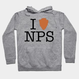 I (Heart) the National Parks Service Hoodie